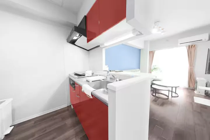Location 01: furnished kitchen area