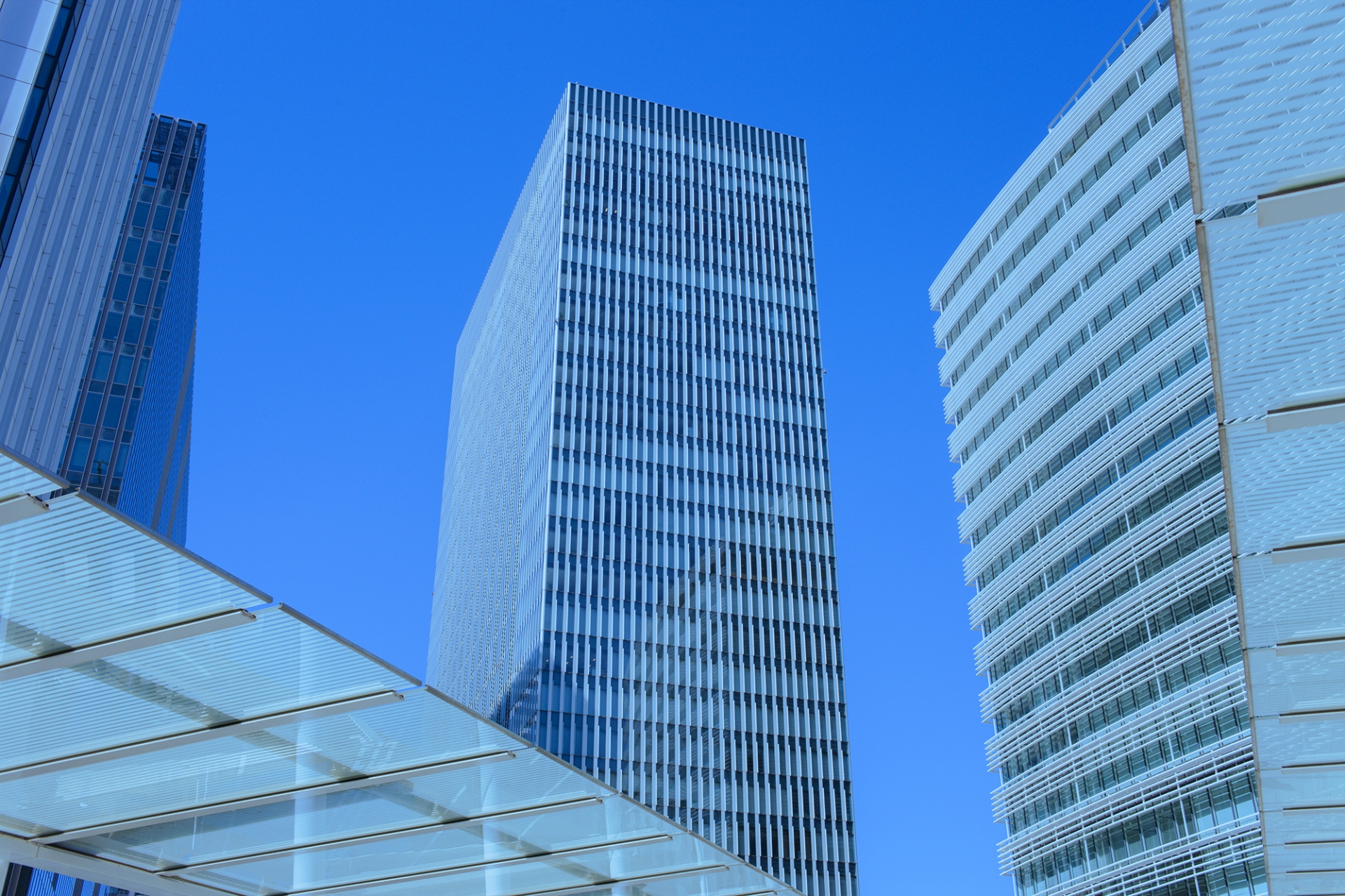 Company offices building in Japan