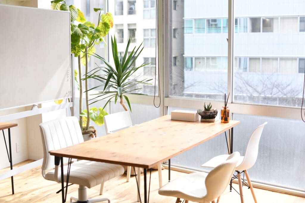 Meeting room in an office