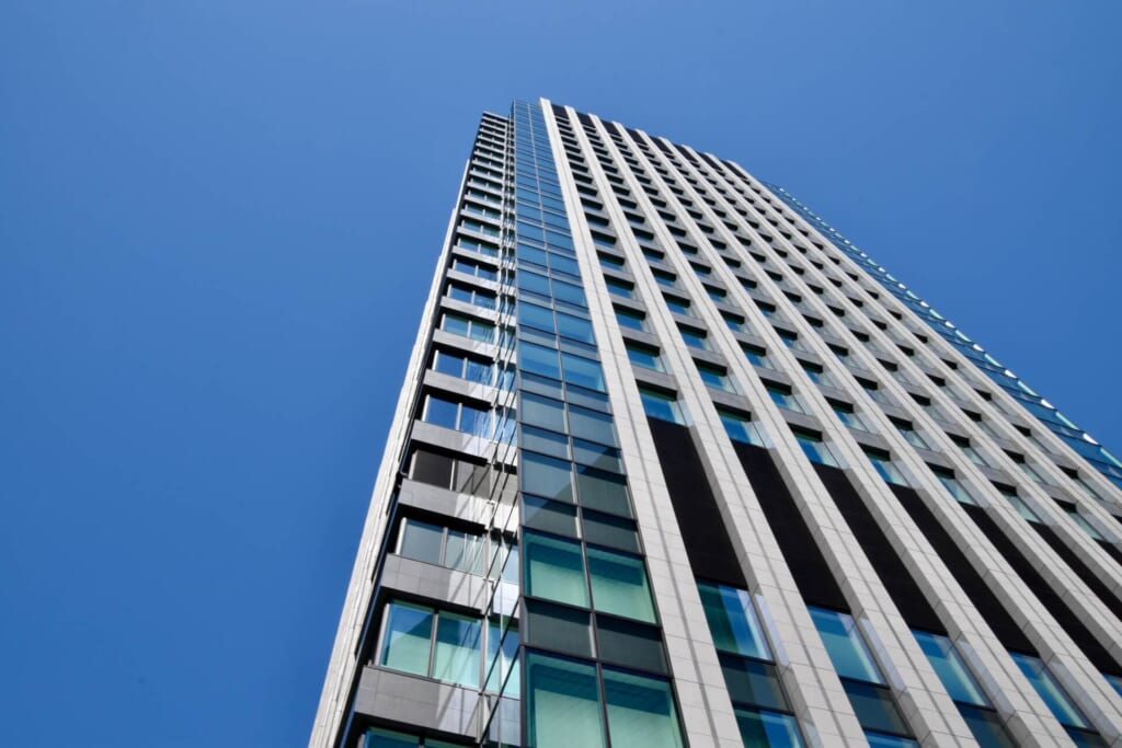 Apartment tower in Osaka