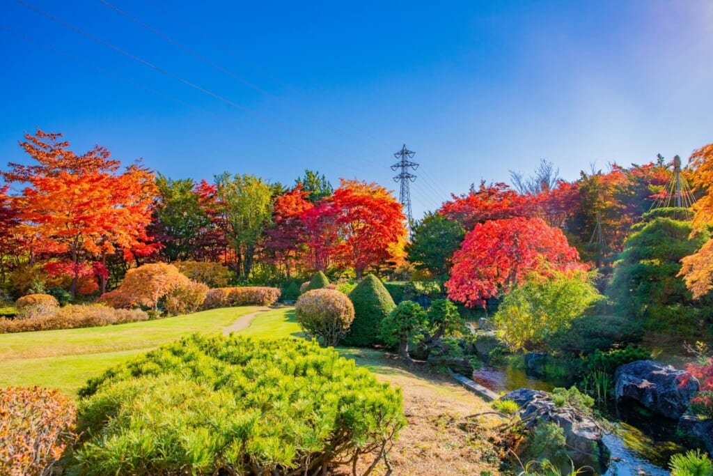 Hiraoka Park in Sapporo Kiyota-ku