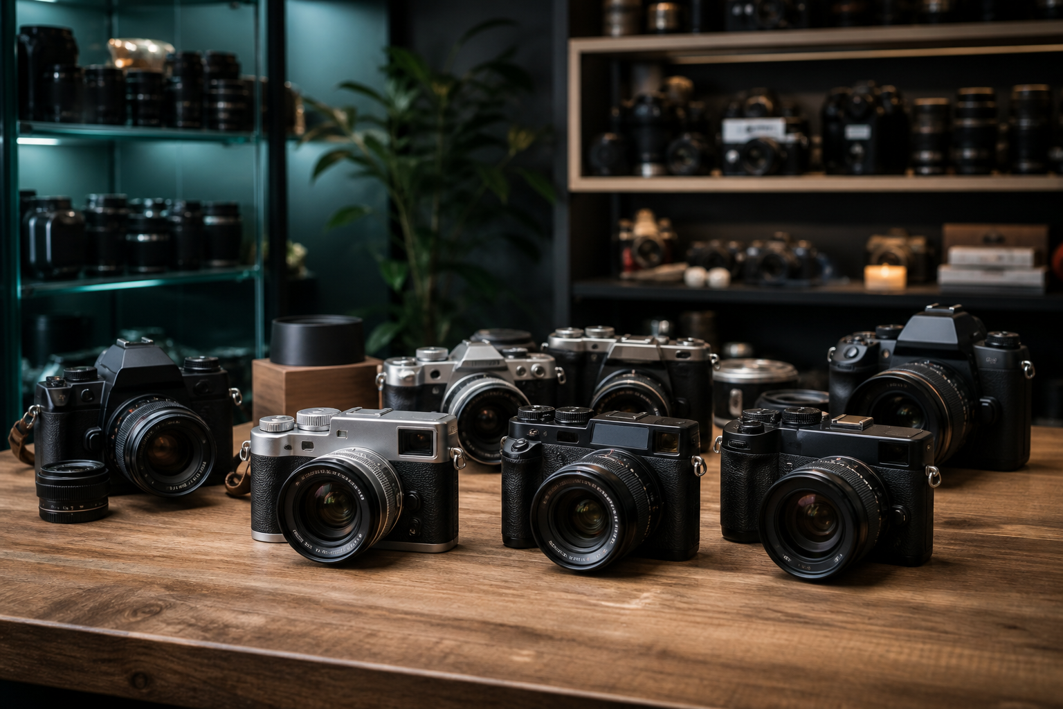 Selection of used cameras sourced from Japan